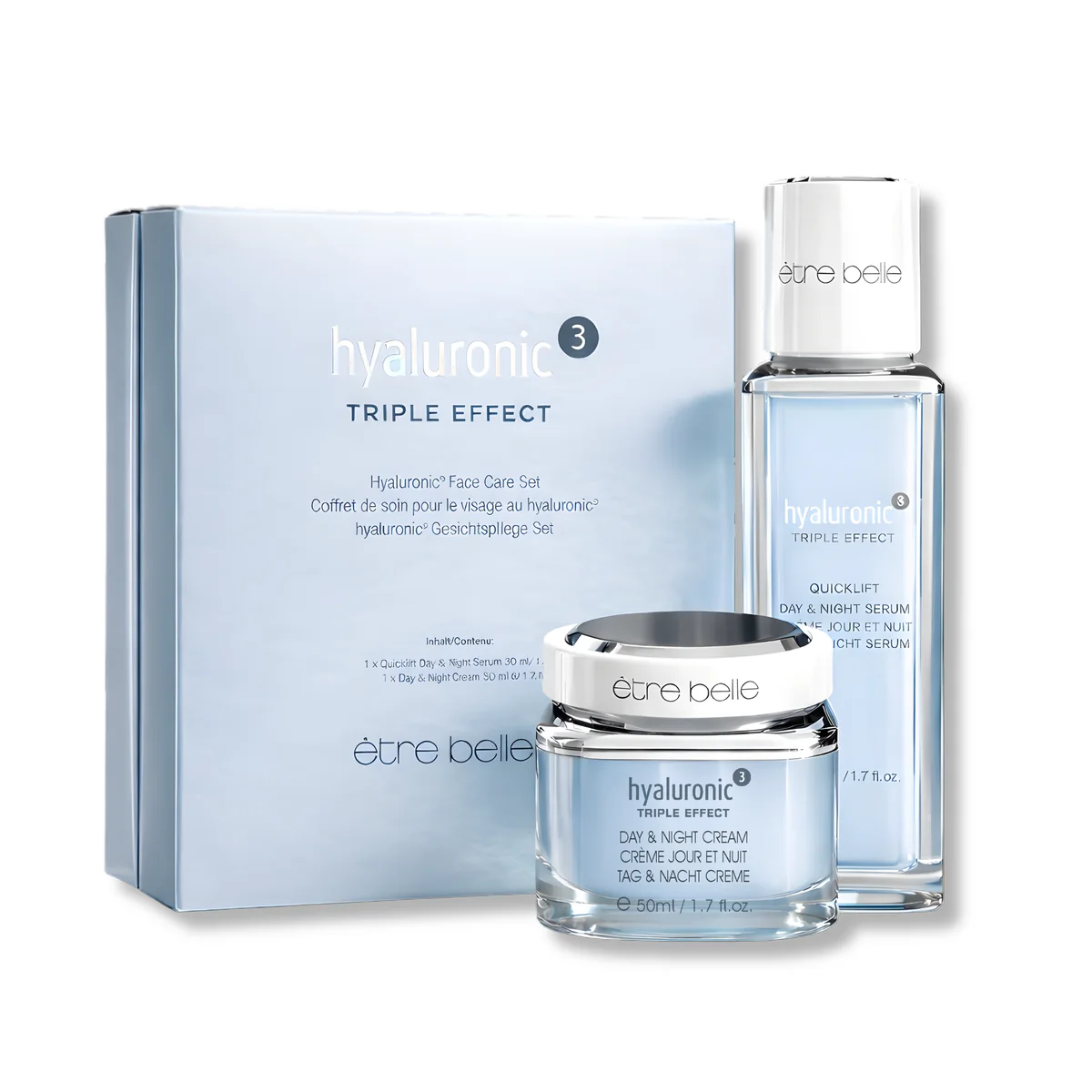 être belle Hyaluronic Ajándék szett (krém 50 ml + szérum 30 ml) – 1. hivatalos kép