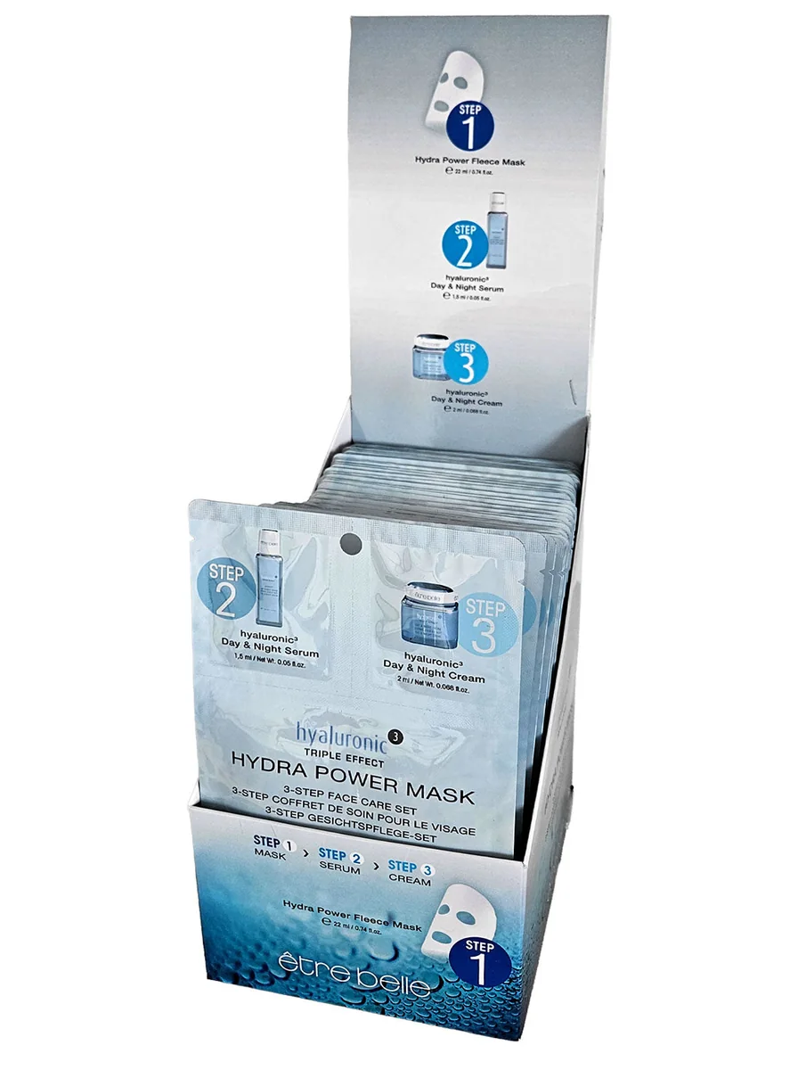 être belle Hyaluronic Hydra power 3 lépéses maszk – 1. hivatalos kép